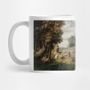 Rocky Dell (Near the Village) by George Inness Mug